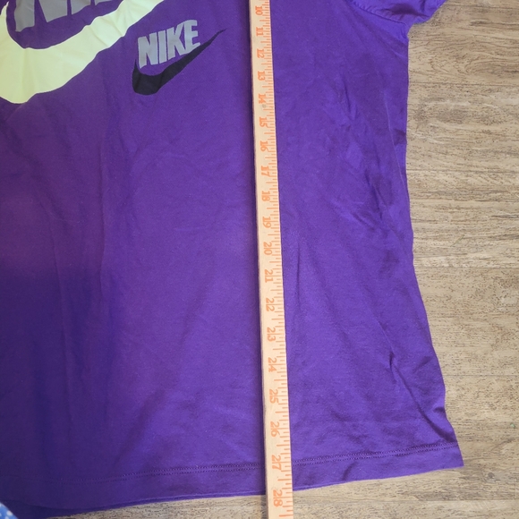 Nike Large Logo Purple T Shirt Size Xxl Mens - Picture 6 of 6